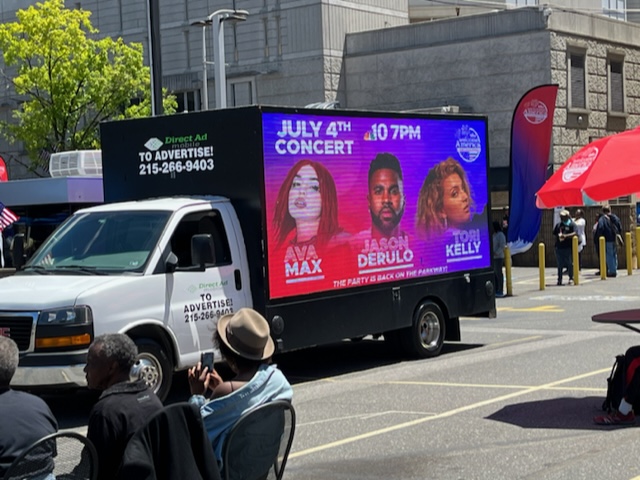 Direct Ad Network LED Billboards Digital TV Networks We are proud to work again with Wawa Welcome America Direct Ad Network Philadelphia is proud to work again this year with Wawa Welcome America and all of the events surrounding the Independence Day celebrations