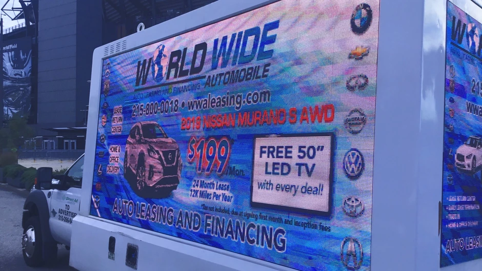 Direct Ad Network LED Billboards Digital TV Networks Eagles 2019 Season Opener worldwide autopa FREE 50 LED TV ledmobilebillboards ledtruck ledtrucks digitaladvertising digitalmarketing dooh ledbillboardtruck ledbillboardtrucks