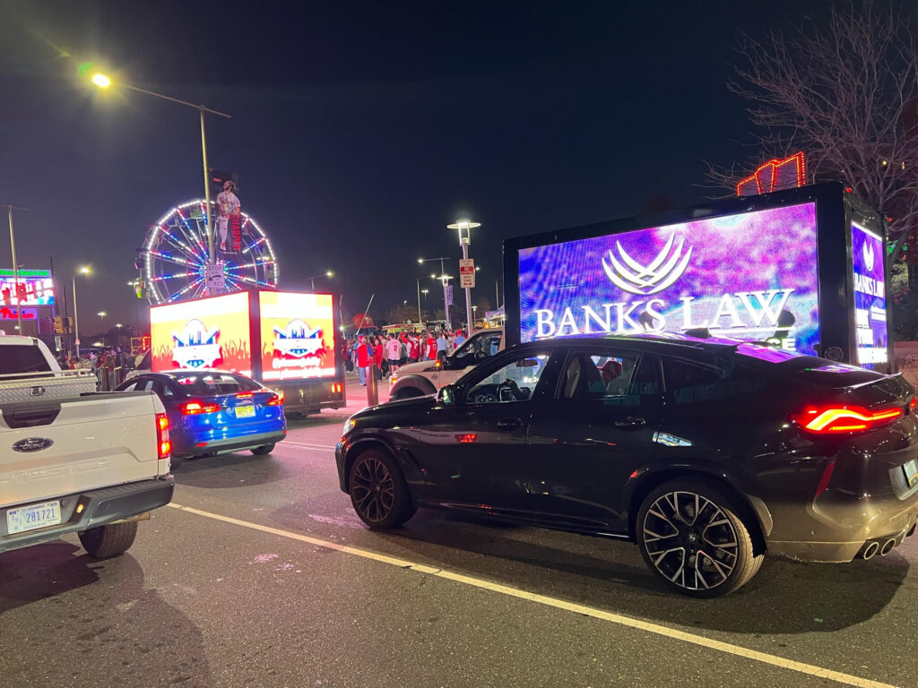 Direct Ad Network LED Billboards Digital TV Networks Direct Ad Network Philly LED TRUCKS Your company can been seen in high volume places like Citizens Bank Park and other major venues in Philly and Nationwide LED Billboard Trucks have an ROI