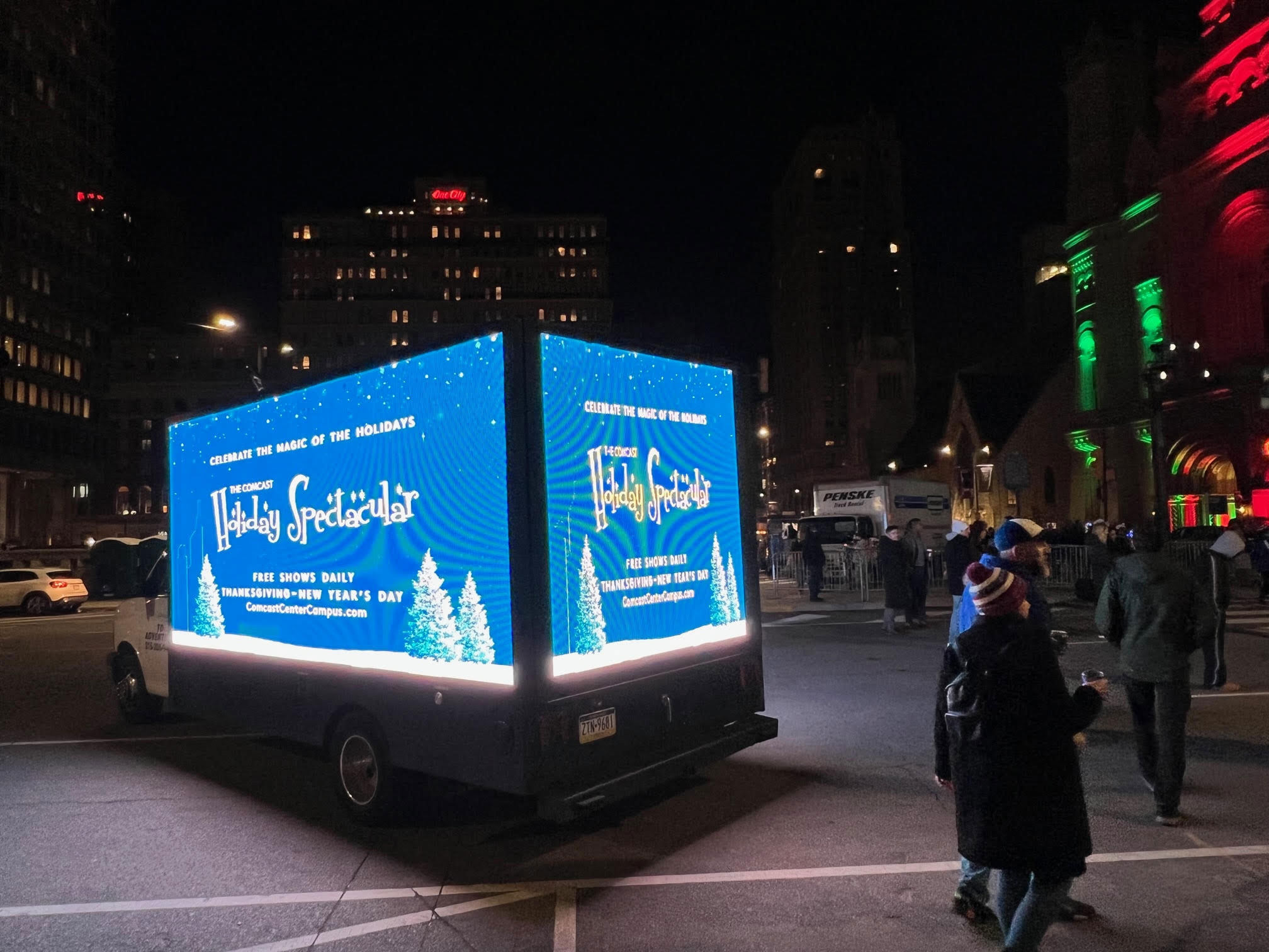Direct Ad Network Philadelphia 2022 Tree Lighting Ceremony