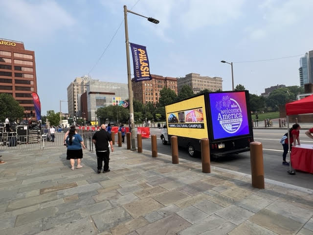 Direct Ad Network LED Billboards Digital TV Networks Wawa Welcome America Direct Ad Network Philadelphia Direct Ad Network Philly was proud once again to partner with Wawa Welcome America july4thphilly over the last two plus weeks for all the events surrounding LED billboard trucks